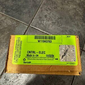 Whirlpool W11043763 Refrigerator Control-Electronic BRAND NEW SEALED
